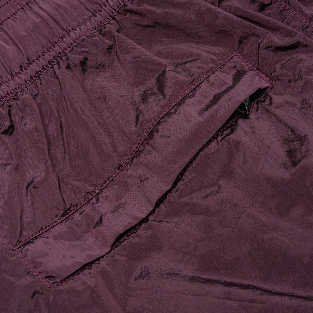 Stone Island Nylon Metal Shorts - Dark Burgundy