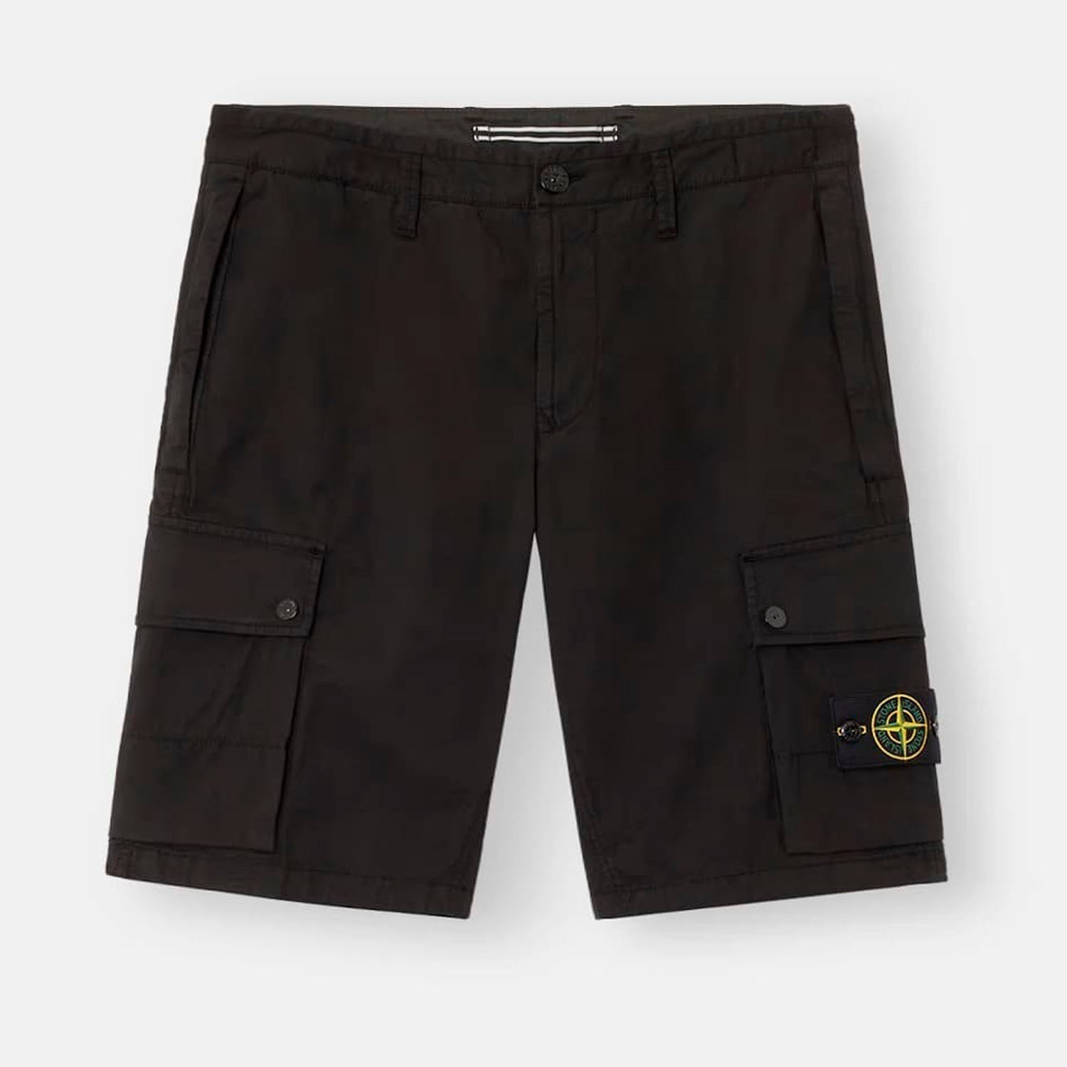 Stone Island Cargo Shorts - Black Ironleague