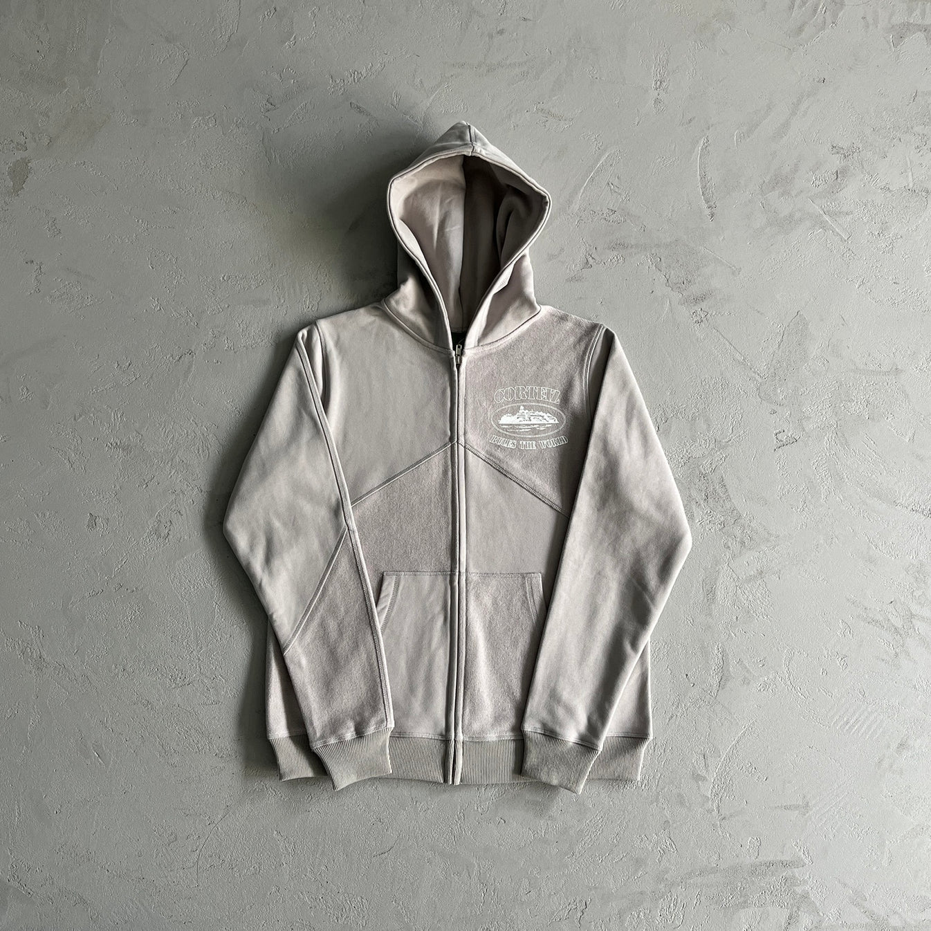 Corteiz Superior V2 Zip Set - Grey Ironleague
