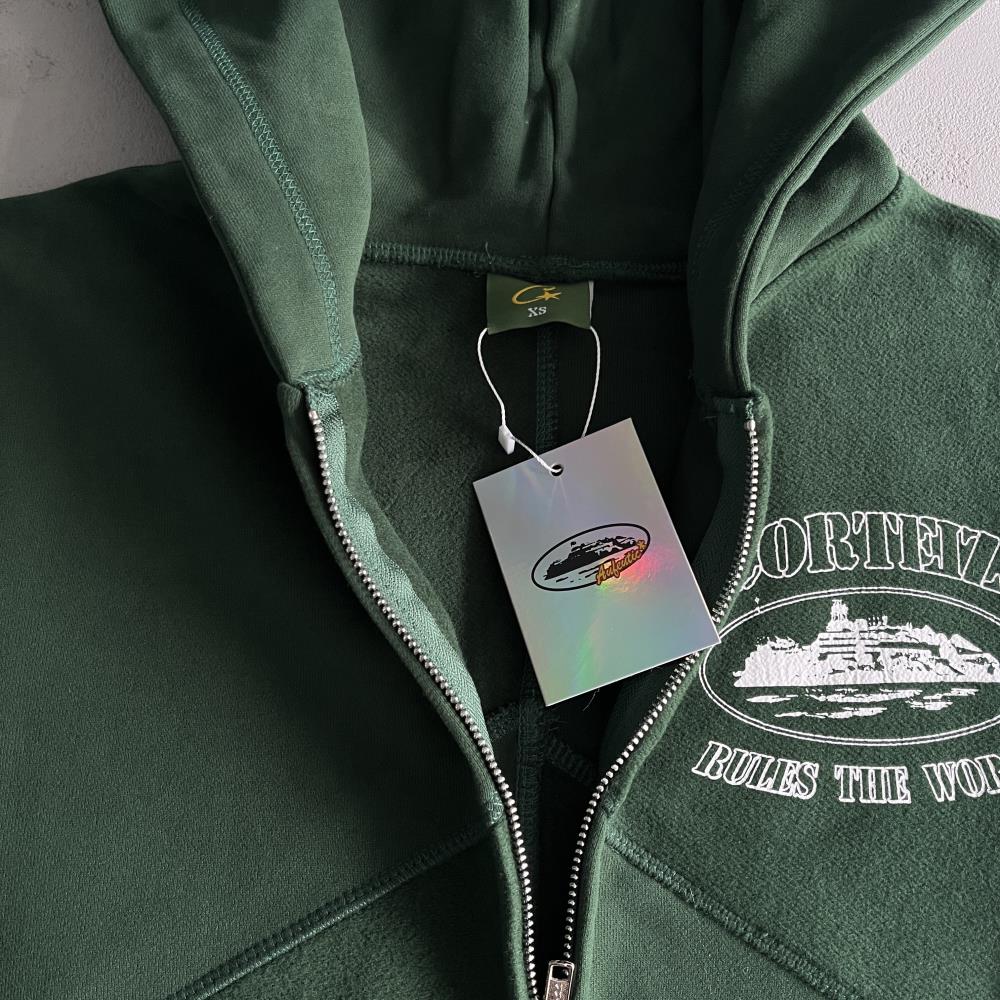 Corteiz Superior V2 Zip Set - Green Ironleague