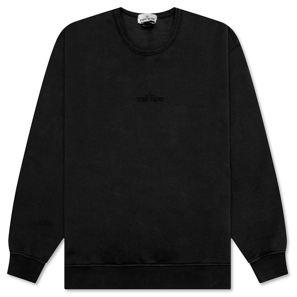 Stone Island Crewneck Sweatshirt - Black