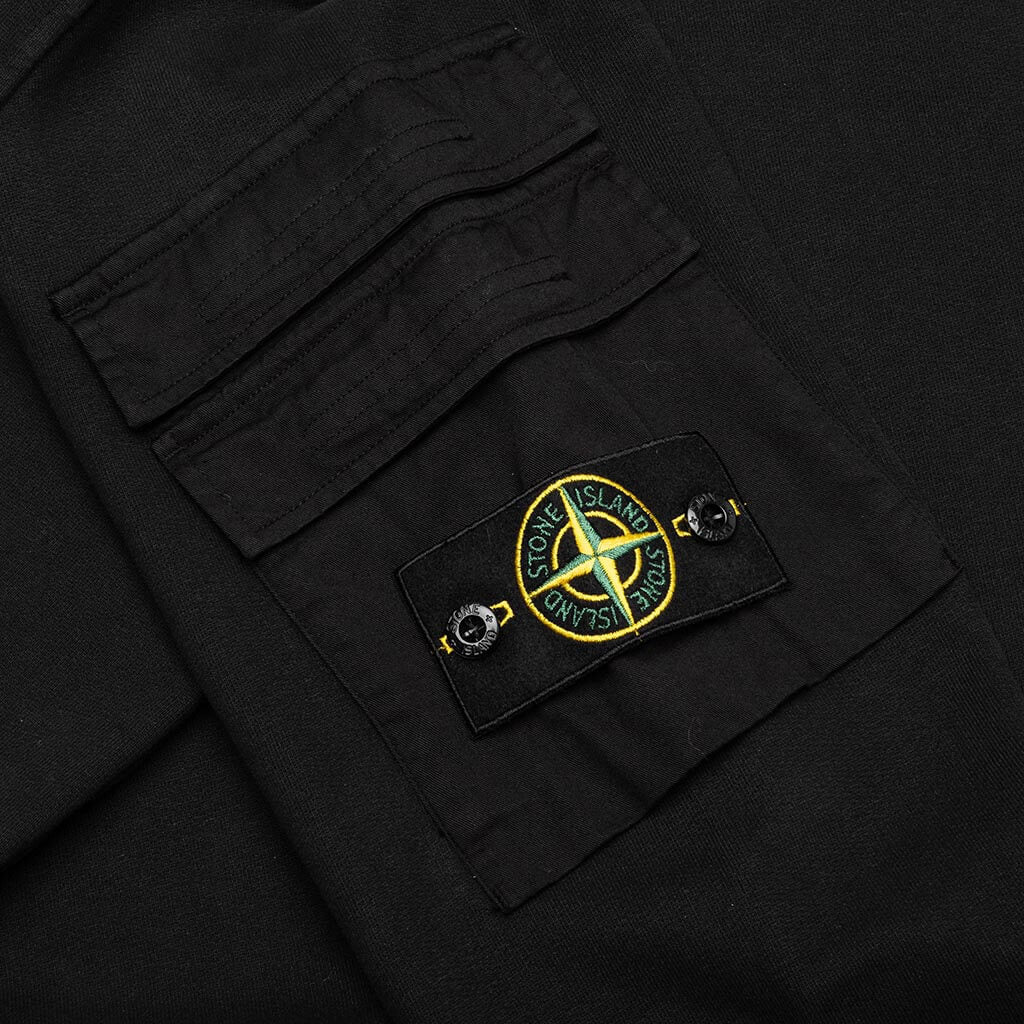 Stone Island Pocket Sweatshirt - Black