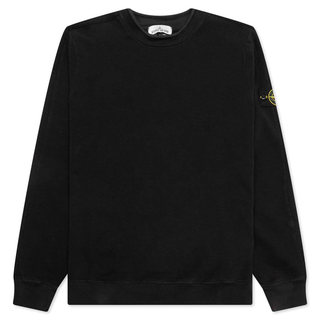Stone Island Brushed Sweatshirt - Black
