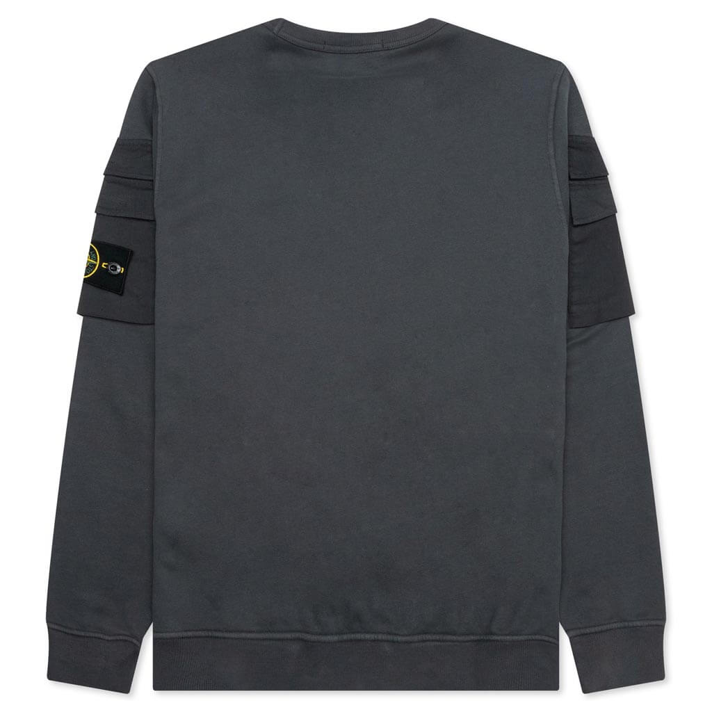 Stone Island Pocket Sweatshirt - Lead Grey