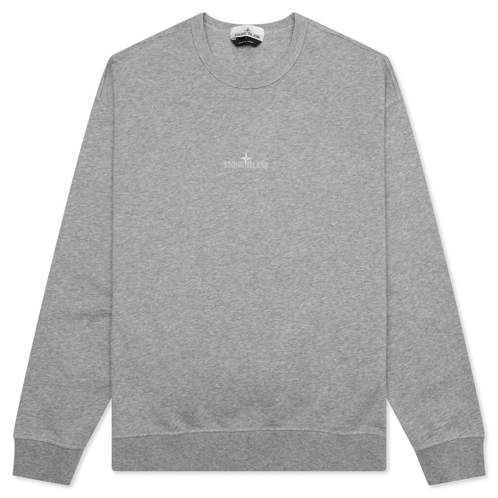 Stone Island Crewneck Sweatshirt - Melange Grey