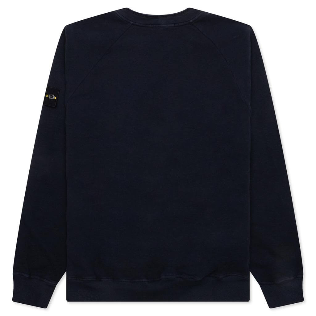 Stone Island Brushed Sweatshirt - Navy Blue
