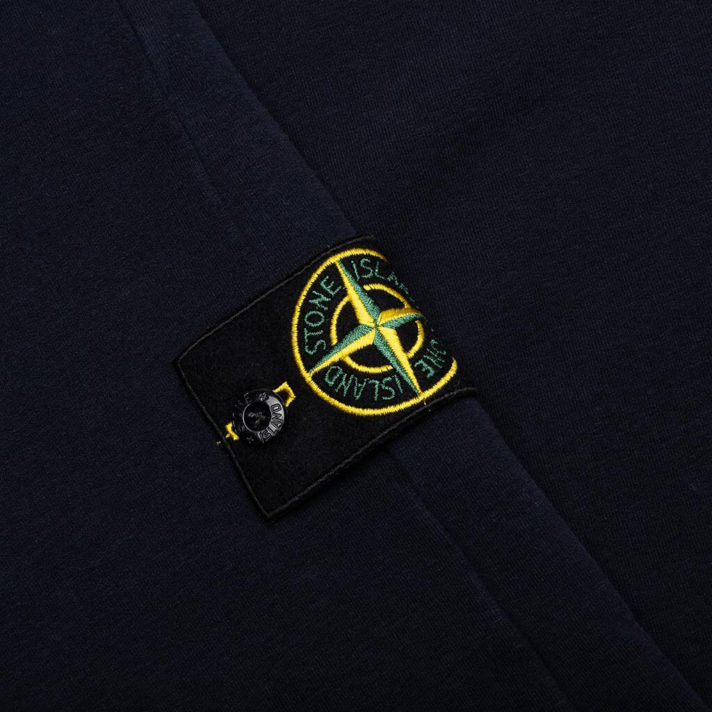 Stone Island Brushed Sweatshirt - Navy Blue