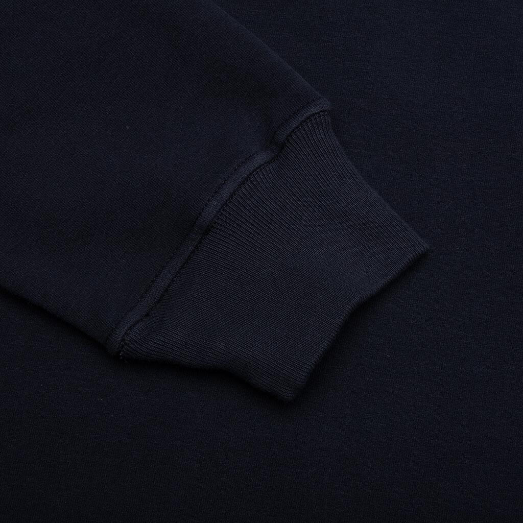Stone Island Brushed Sweatshirt - Navy Blue