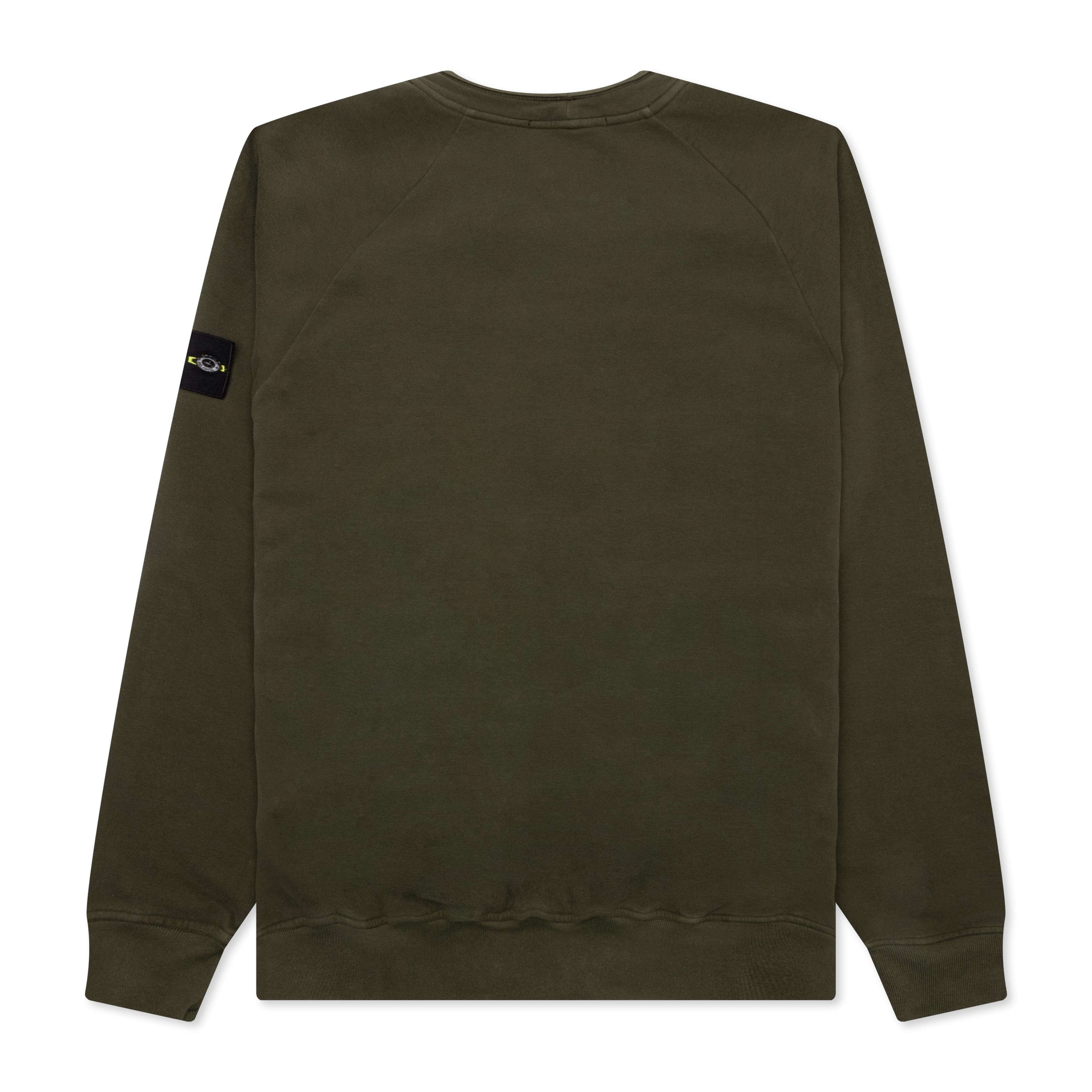 Stone Island Brushed Sweatshirt - Olive