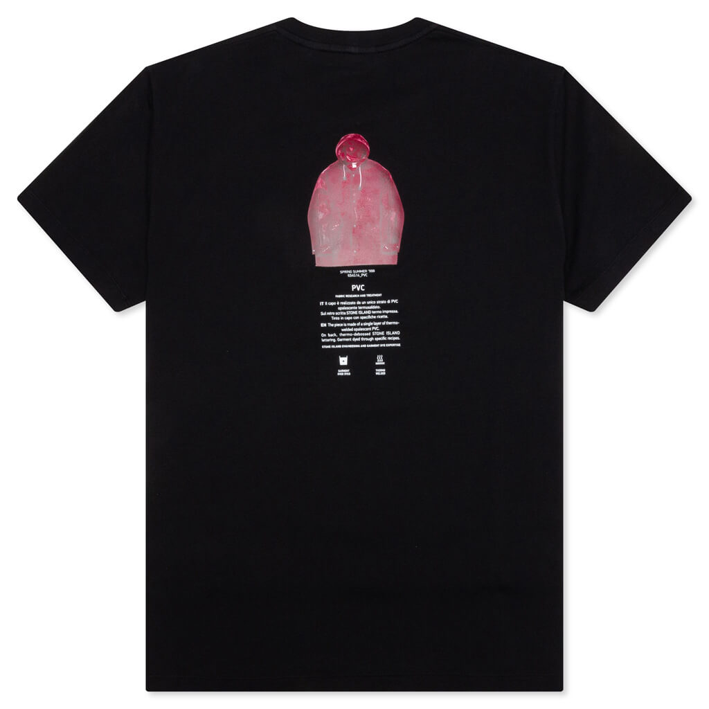 Stone Island Archivio Project PVC S/S T-Shirt - Black