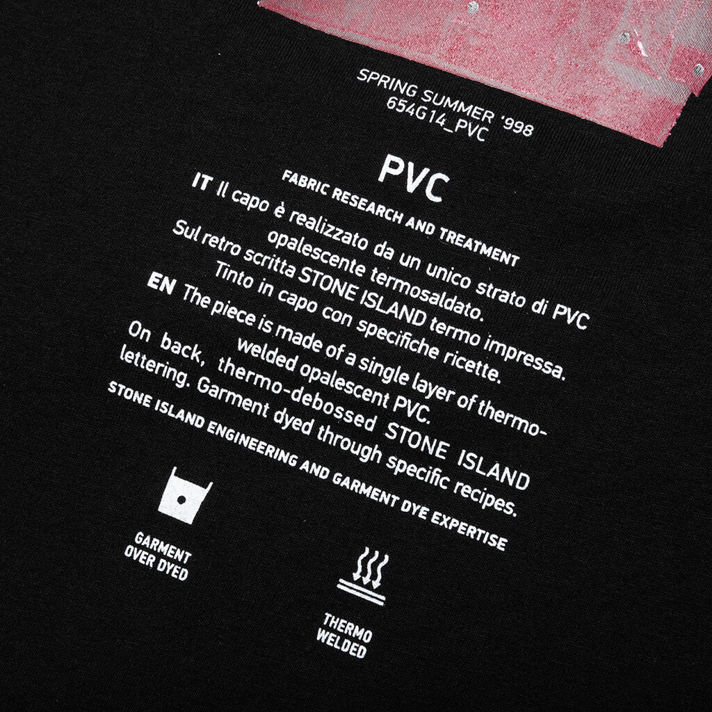 Stone Island Archivio Project PVC S/S T-Shirt - Black