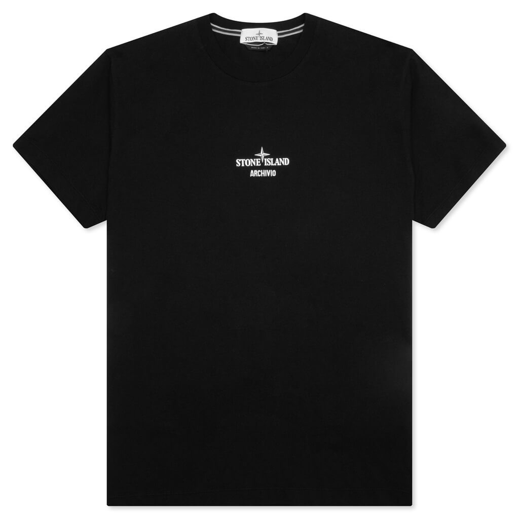 Stone Island Archivio Project PVC S/S T-Shirt - Black