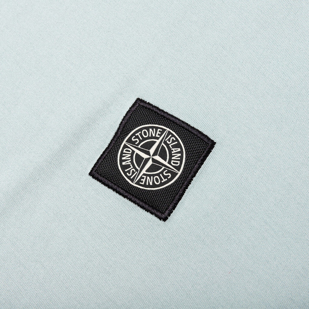 Stone Island Compass Patch Logo S/S T-Shirt - Sky Blue