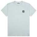 Stone Island Compass Patch Logo S/S T-Shirt - Sky Blue