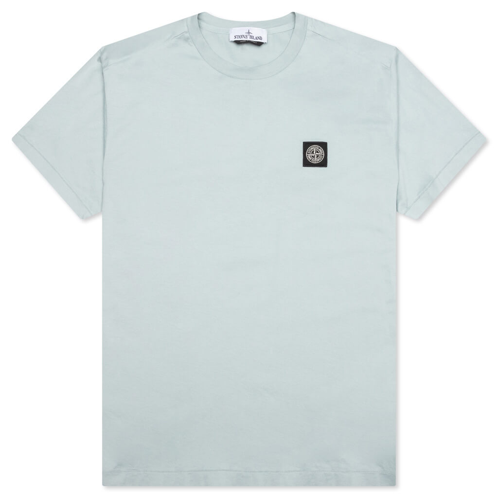 Stone Island Compass Patch Logo S/S T-Shirt - Sky Blue