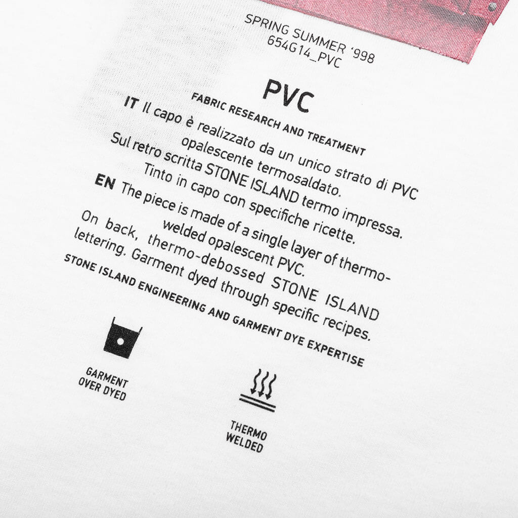 Stone Island Archivio Project PVC S/S T-Shirt - White