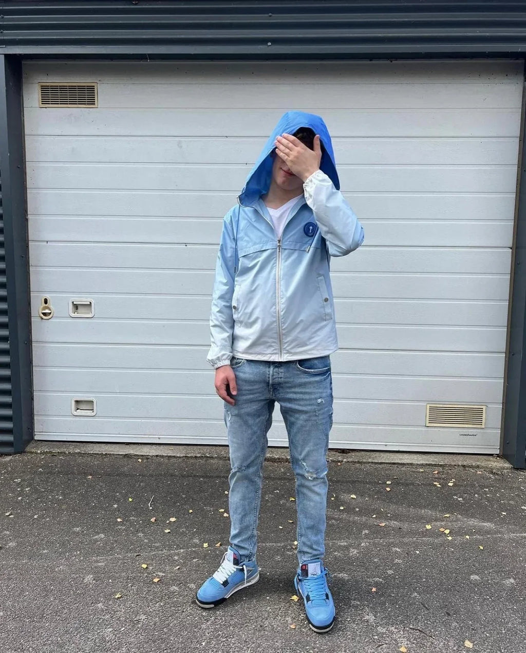 Trapstar Irongate T Windbreaker - Blue Gradient Ironleague