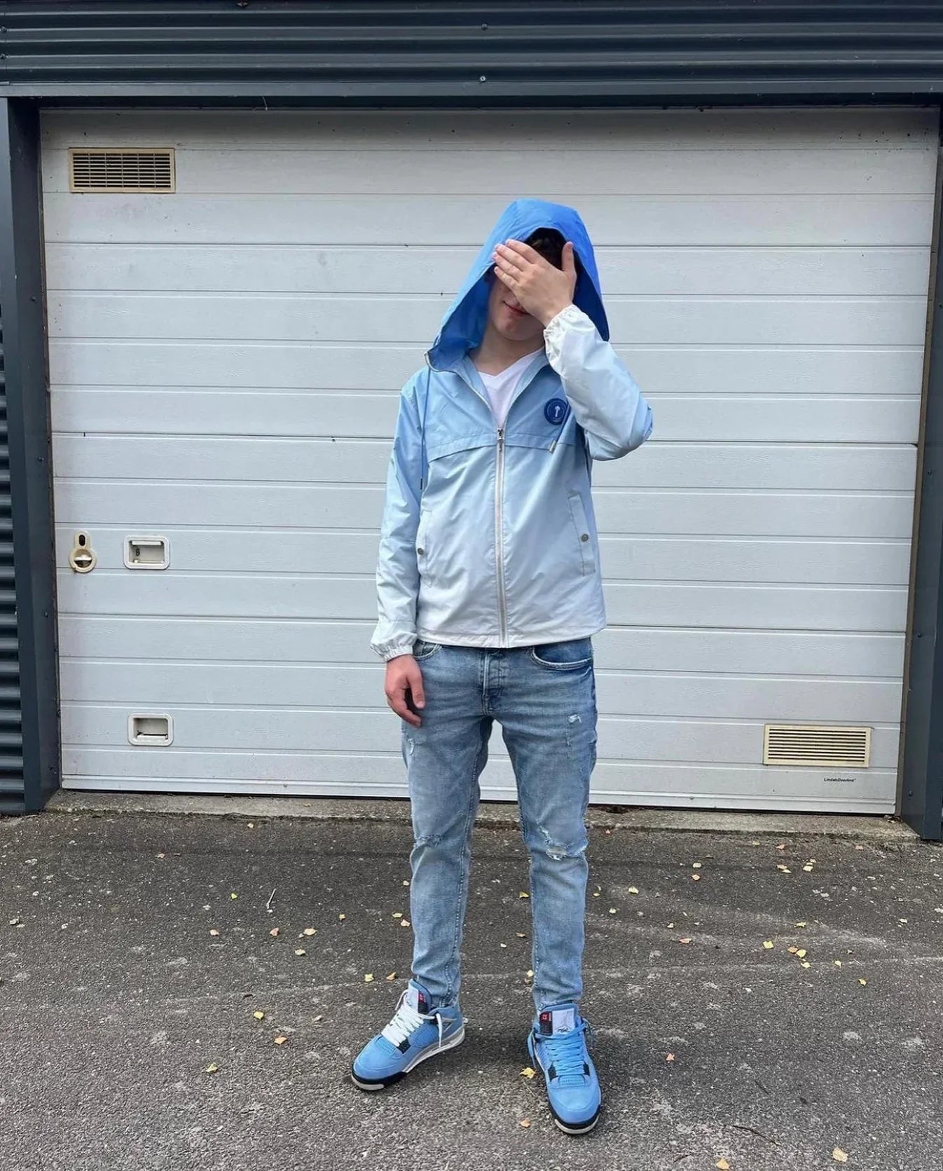 Trapstar Irongate T Windbreaker - Blue Gradient Ironleague
