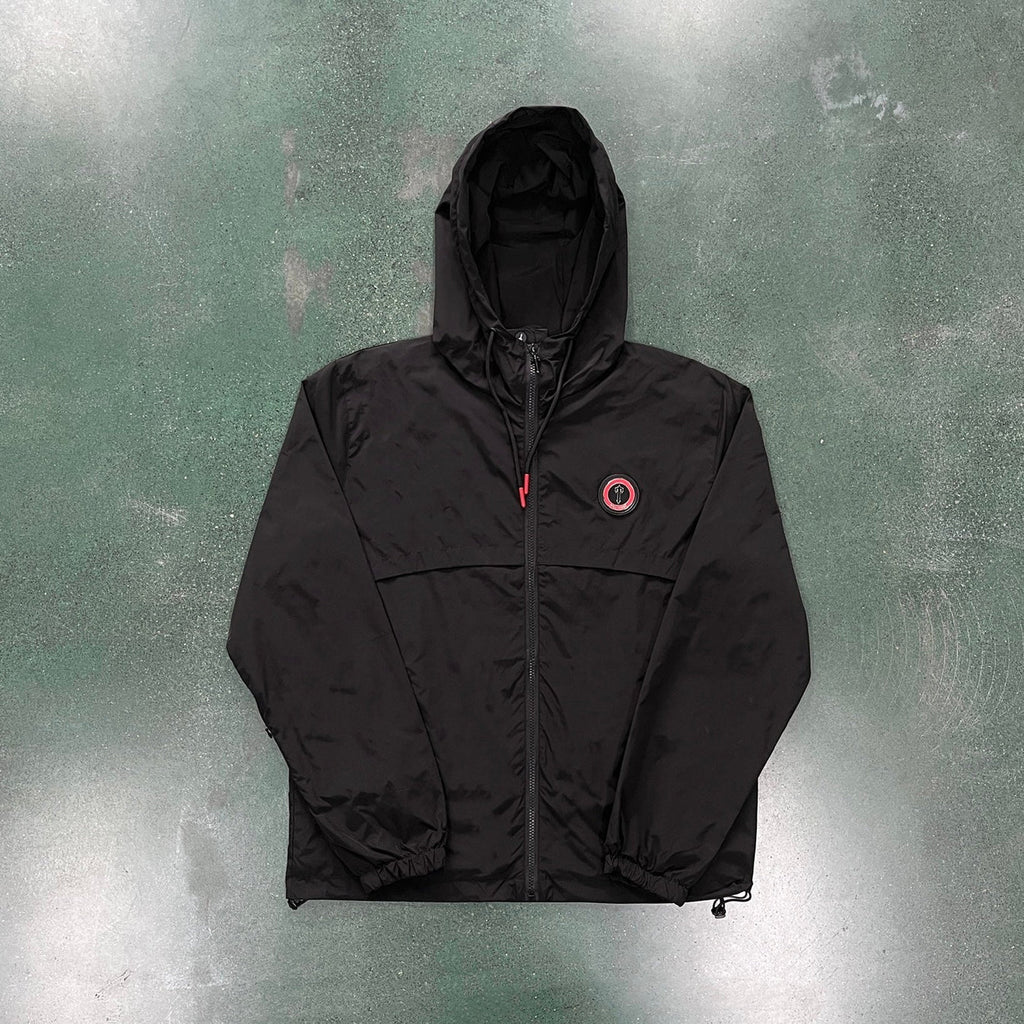 Trapstar Irongate T Windbreaker - Black/Red Ironleague