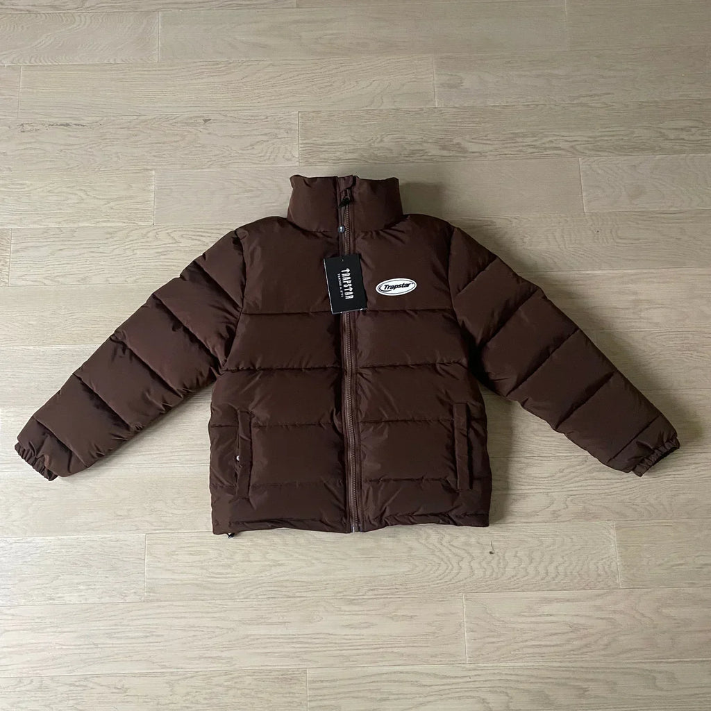 Trapstar Friends and Family Hyperdrive Jacket - Brown/White Ironleague