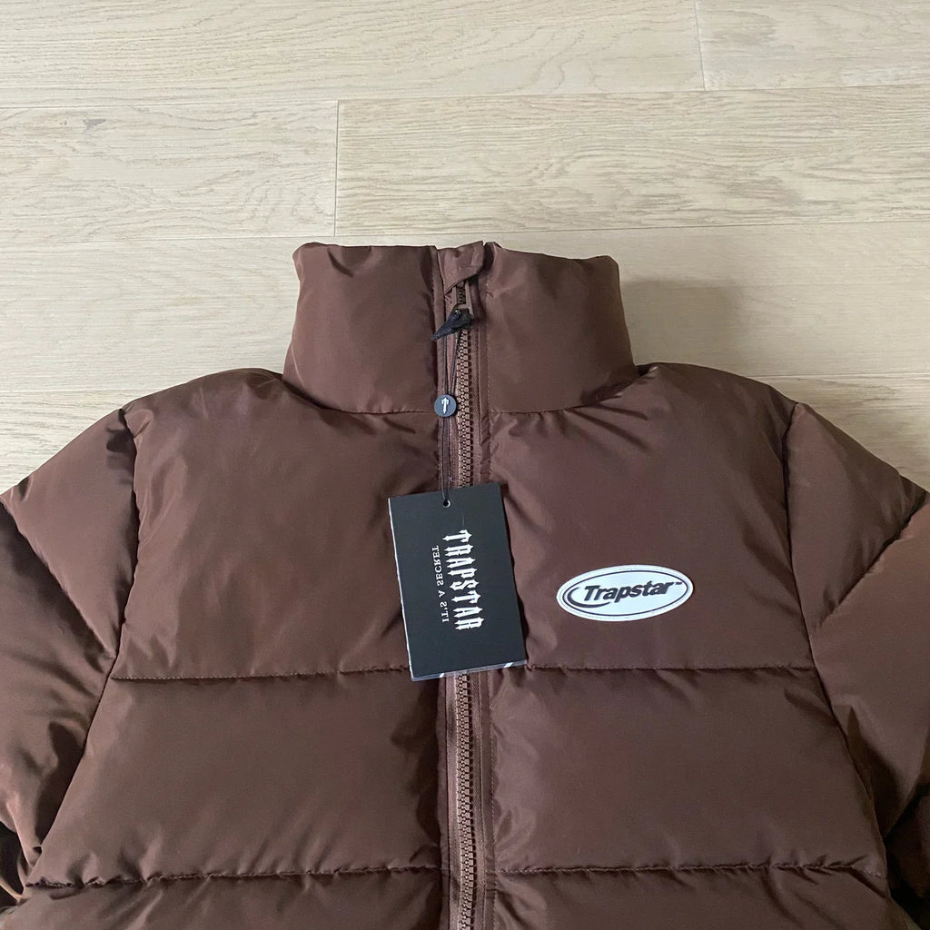 Trapstar Friends and Family Hyperdrive Jacket - Brown/White Ironleague