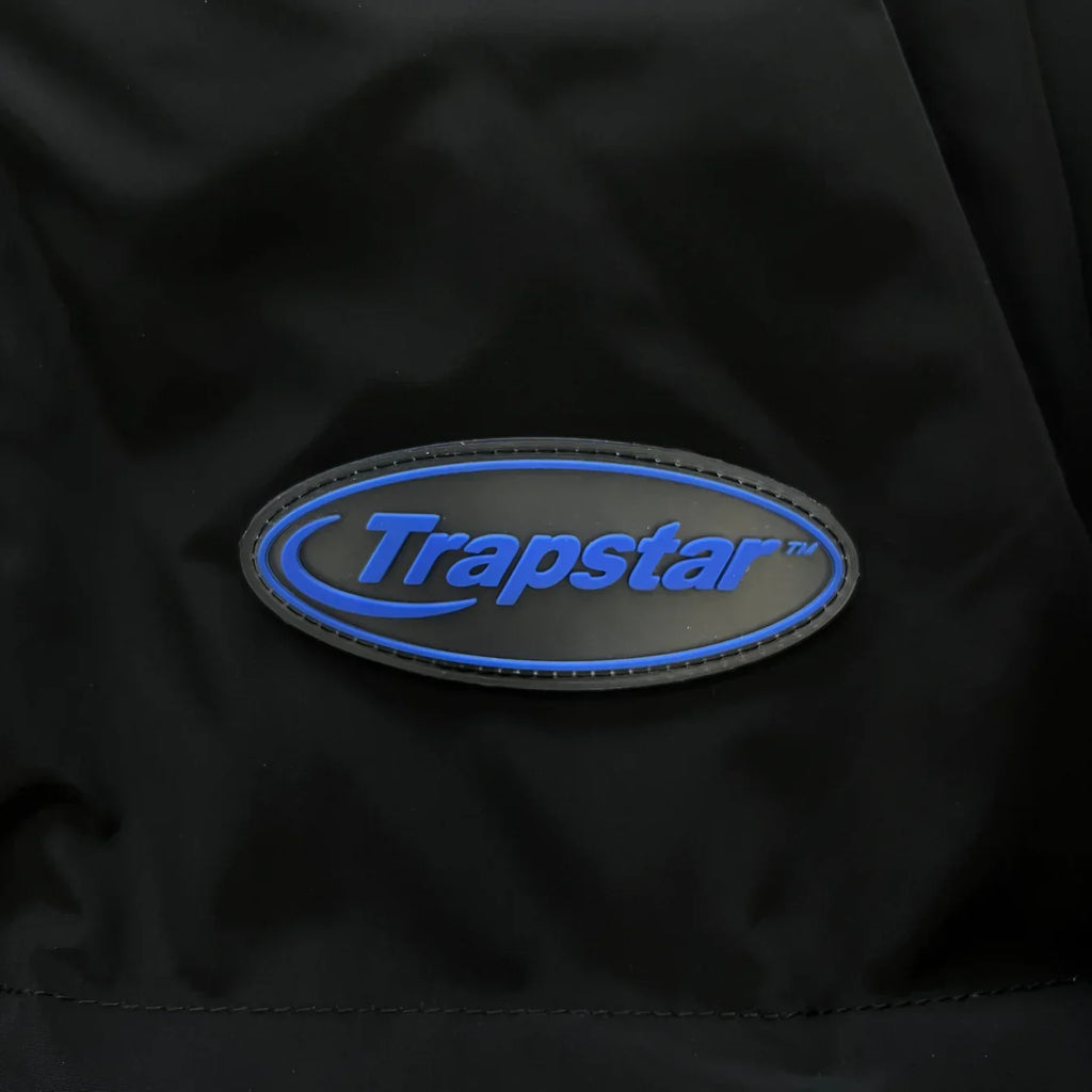 Trapstar Hyperdrive Puffer Jacket - Black/Blue Ironleague