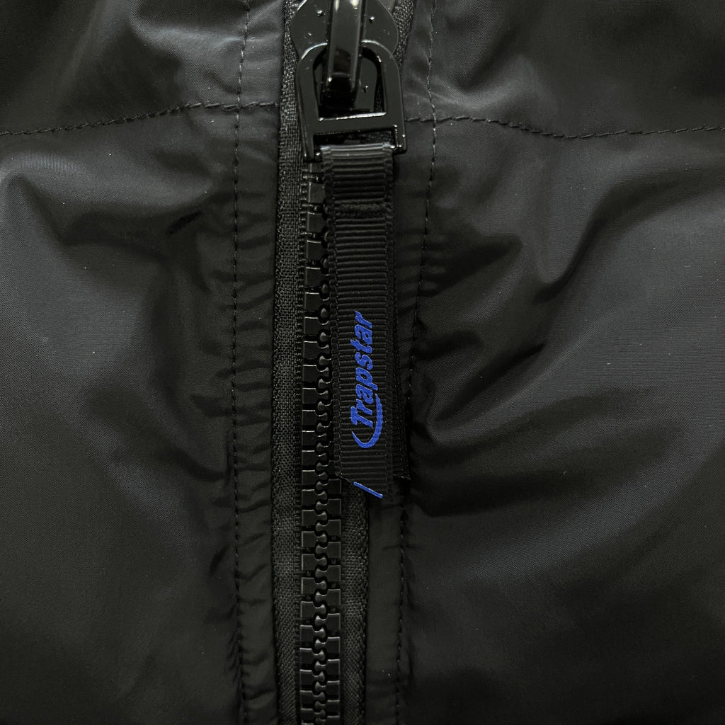 Trapstar Hyperdrive Puffer Jacket - Black/Blue Ironleague