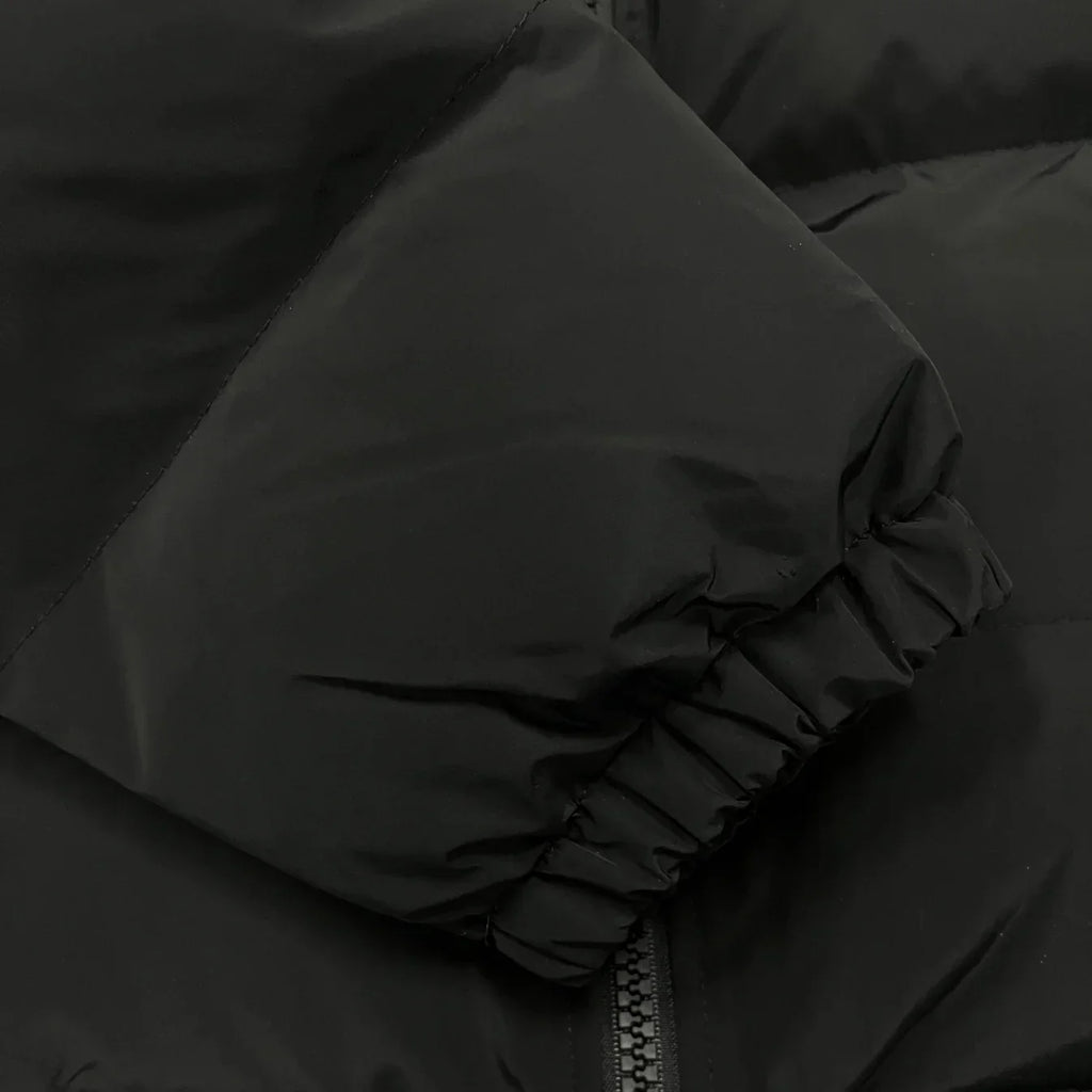 Trapstar Hyperdrive Detachable Hooded Puffer Jacket - Triple Black Ironleague