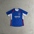 Trapstar Football T-Shirt - Blue/Red Ironleague