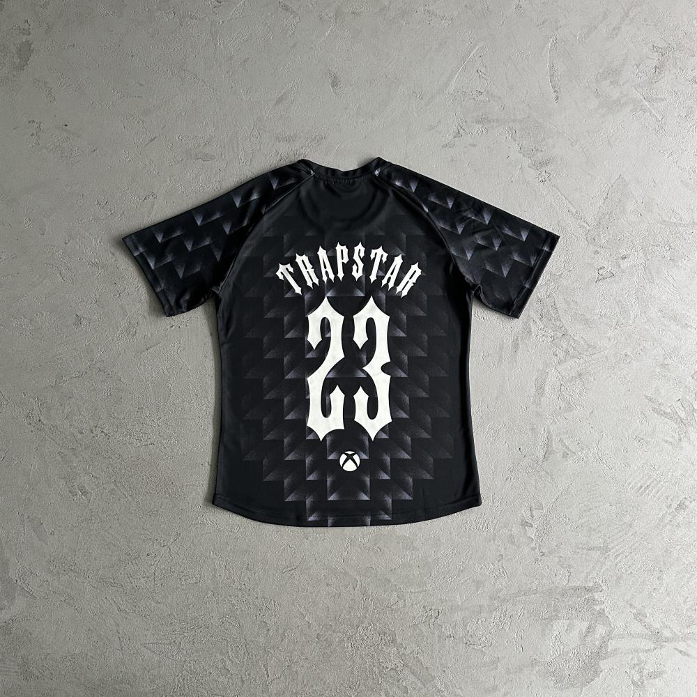 Trapstar Football T-Shirt - Black Ironleague