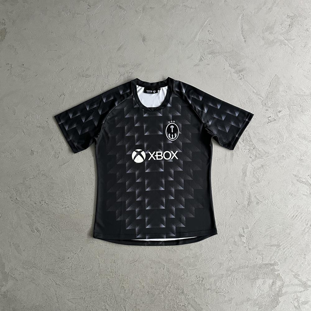 Trapstar Football T-Shirt - Black Ironleague
