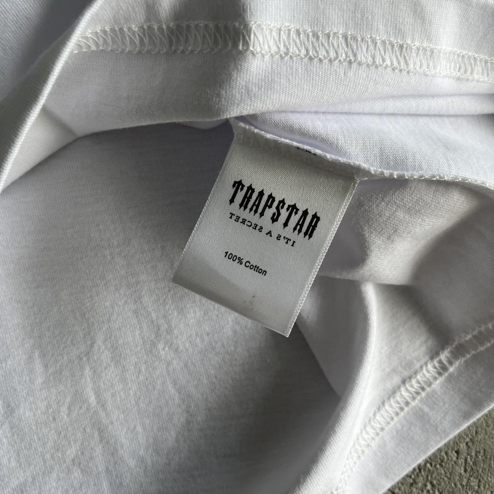 Trapstar Tiger Head Basketball T-Shirt - White Ironleague