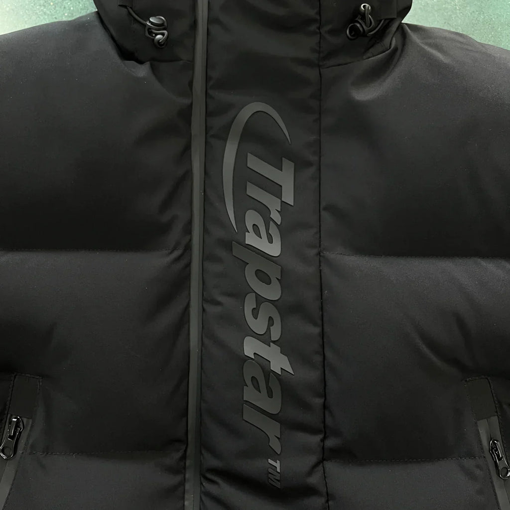 Trapstar Hyperdrive Technical Puffer - Black Edition Ironleague