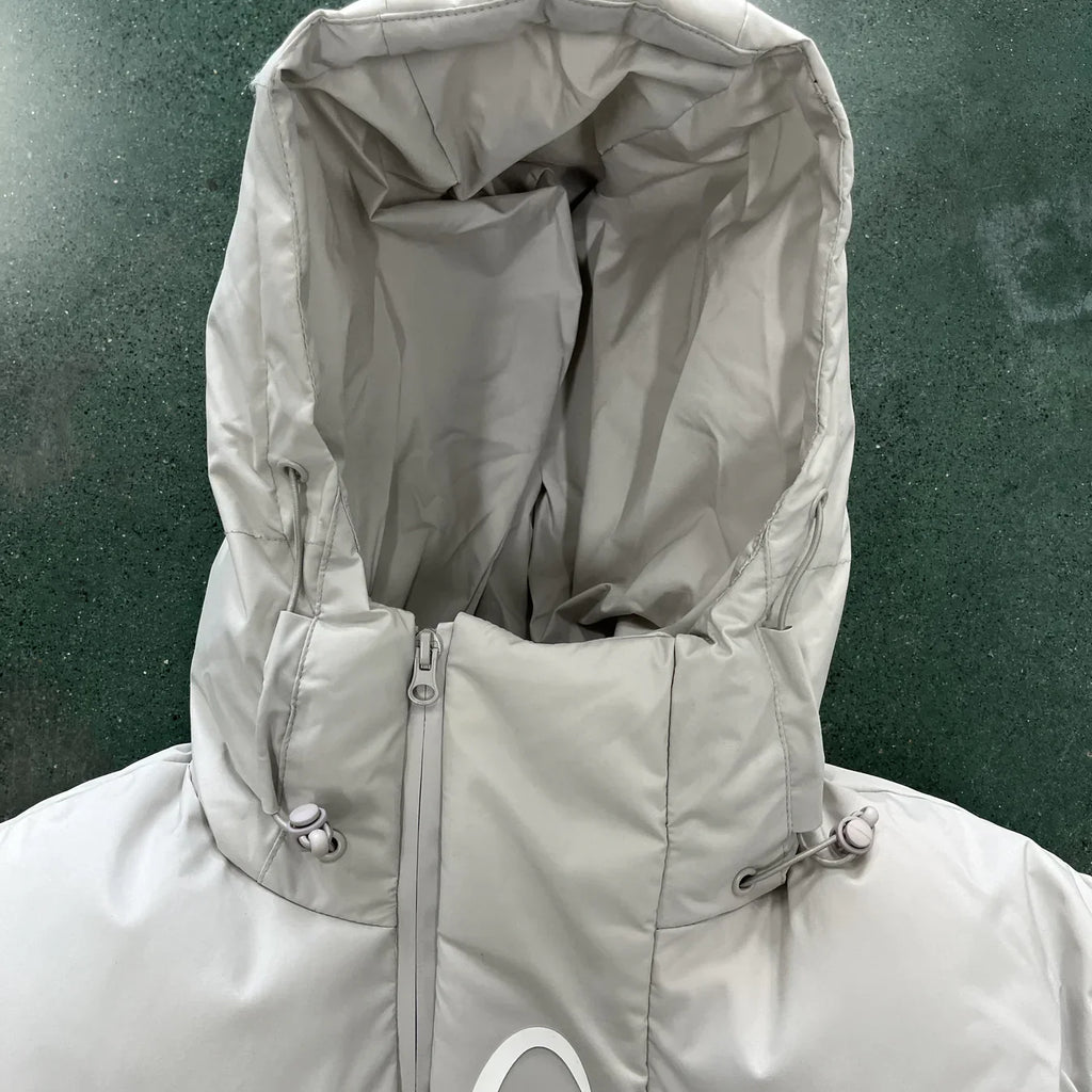Trapstar Hyperdrive Technical Puffer Jacket - Light Grey Ironleague