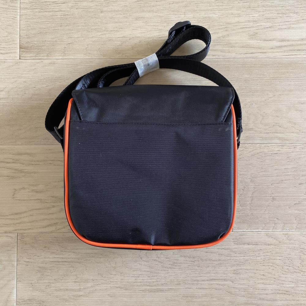 Trapstar Messenger Bag 1.0 - Black/Orange Ironleague
