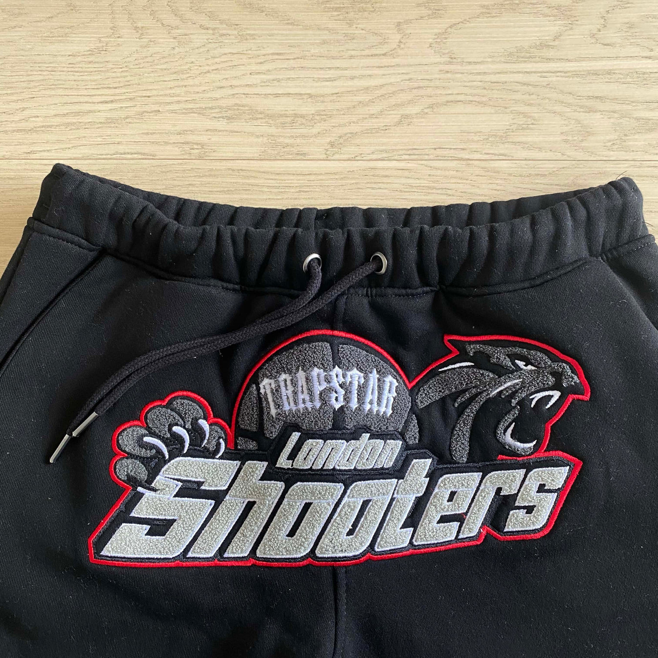 Trapstar Shooters Tracksuit - Black/Red Ironleague