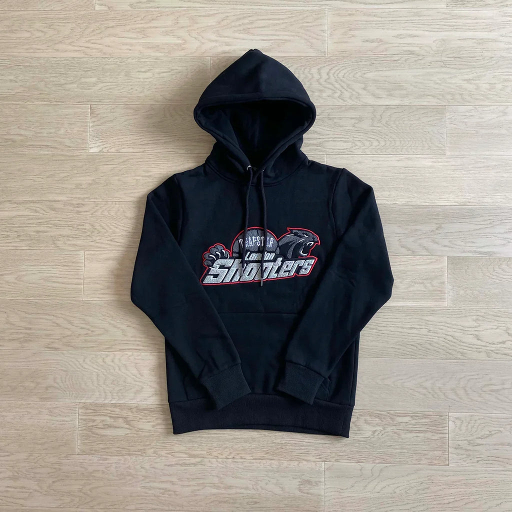 Trapstar Shooters Tracksuit - Black/Red Ironleague