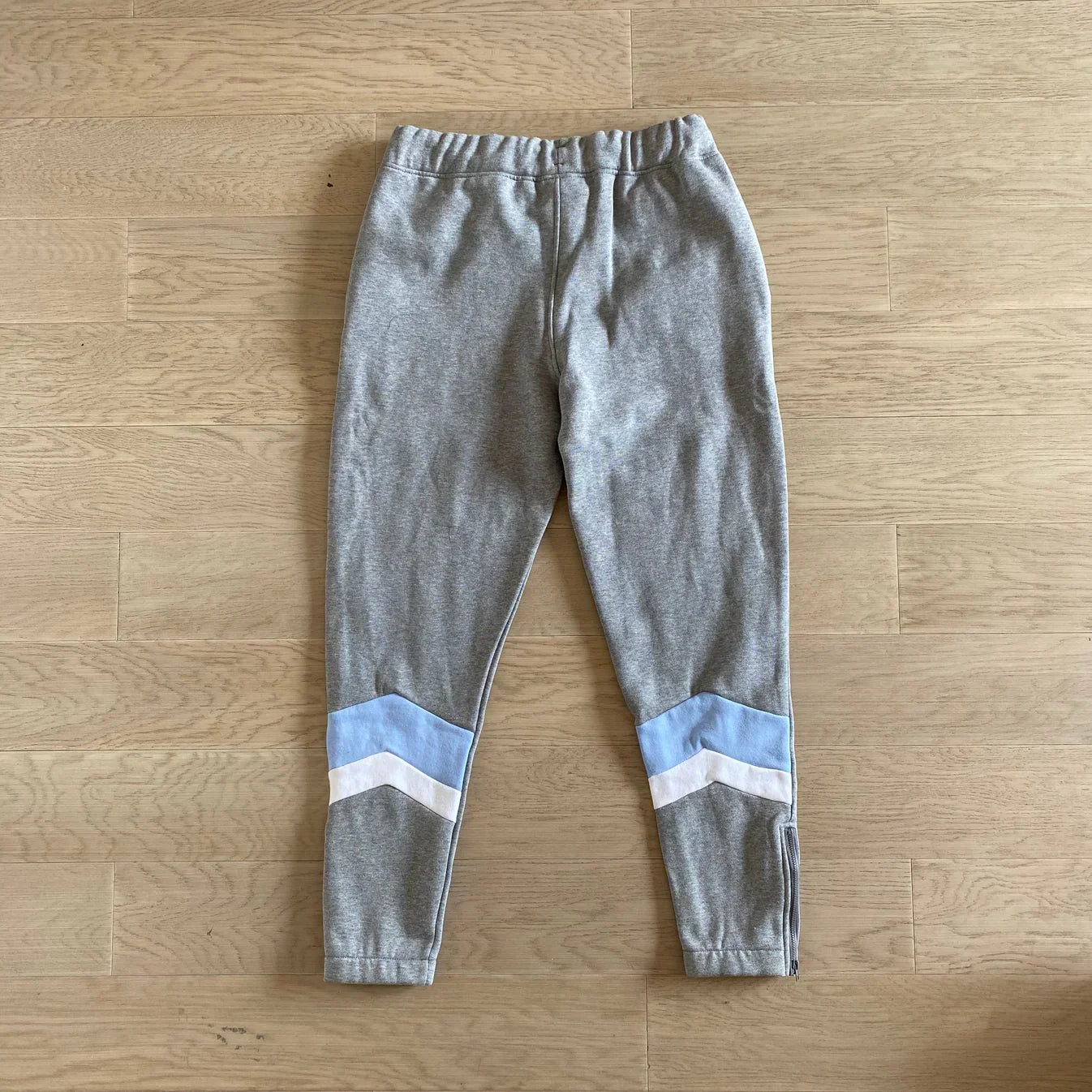 Trapstar V-Stripe Tracksuit - Grey/Sky Blue Ironleague