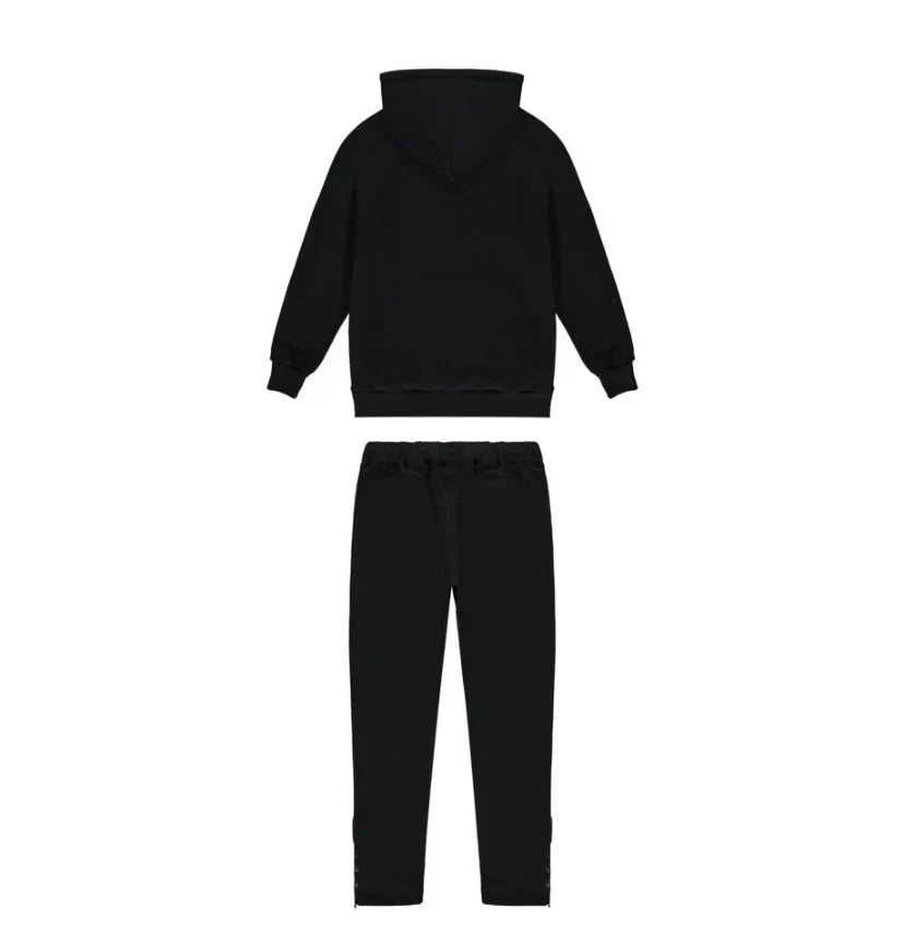 Trapstar Revolution Tracksuit - Black/Grey Ironleague