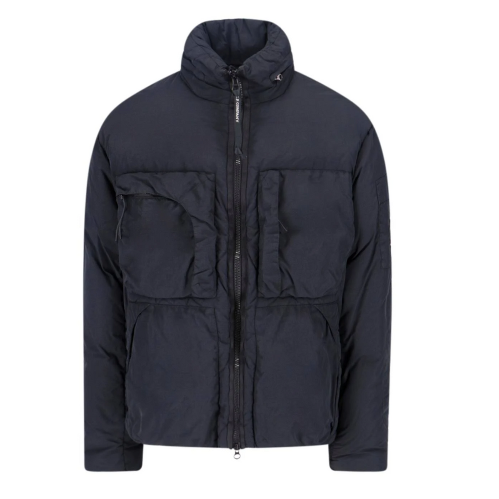CP Company Chrome Down Jacket - Black Ironleague