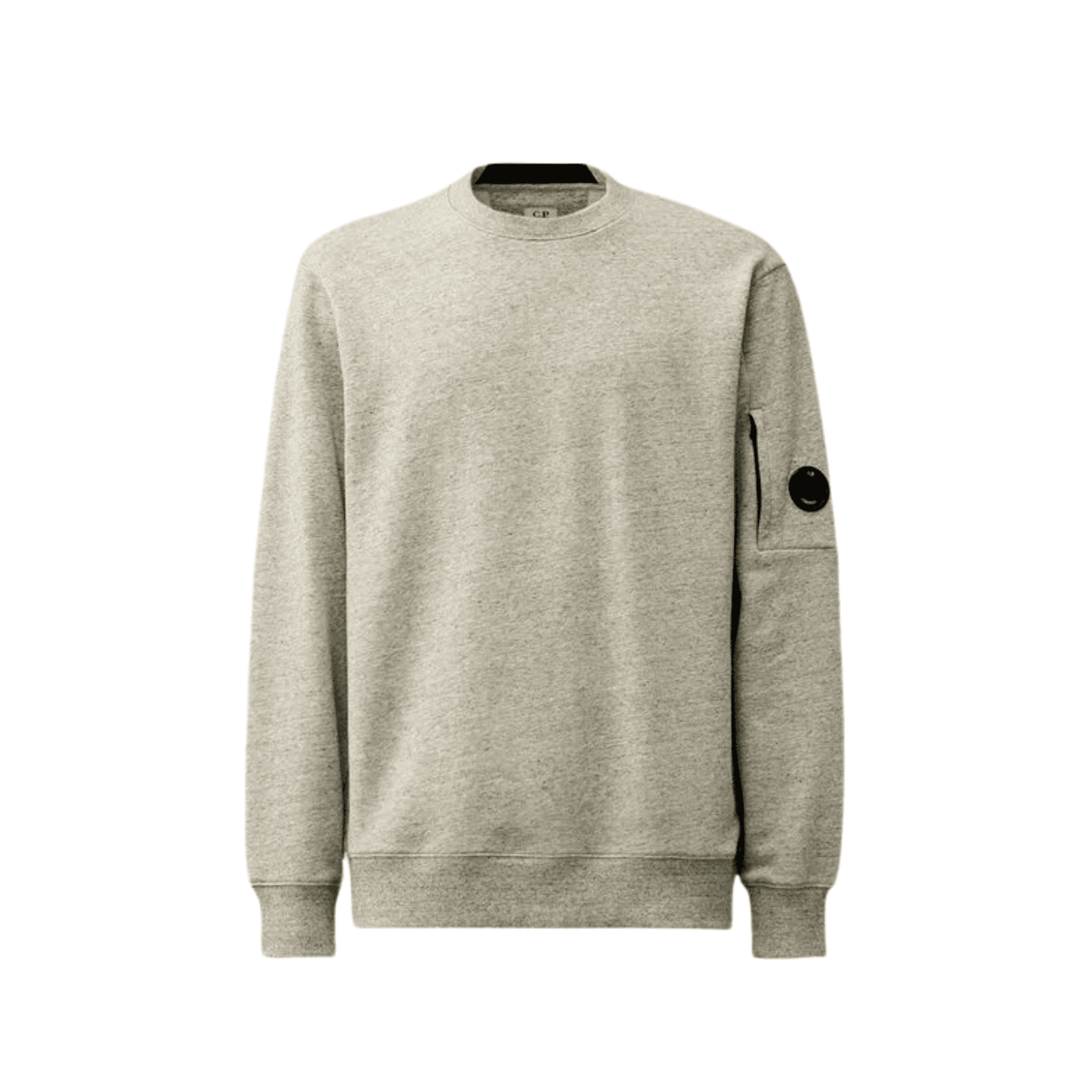 CP Company Raised Fleece Sweatshirt - Grey Ironleague