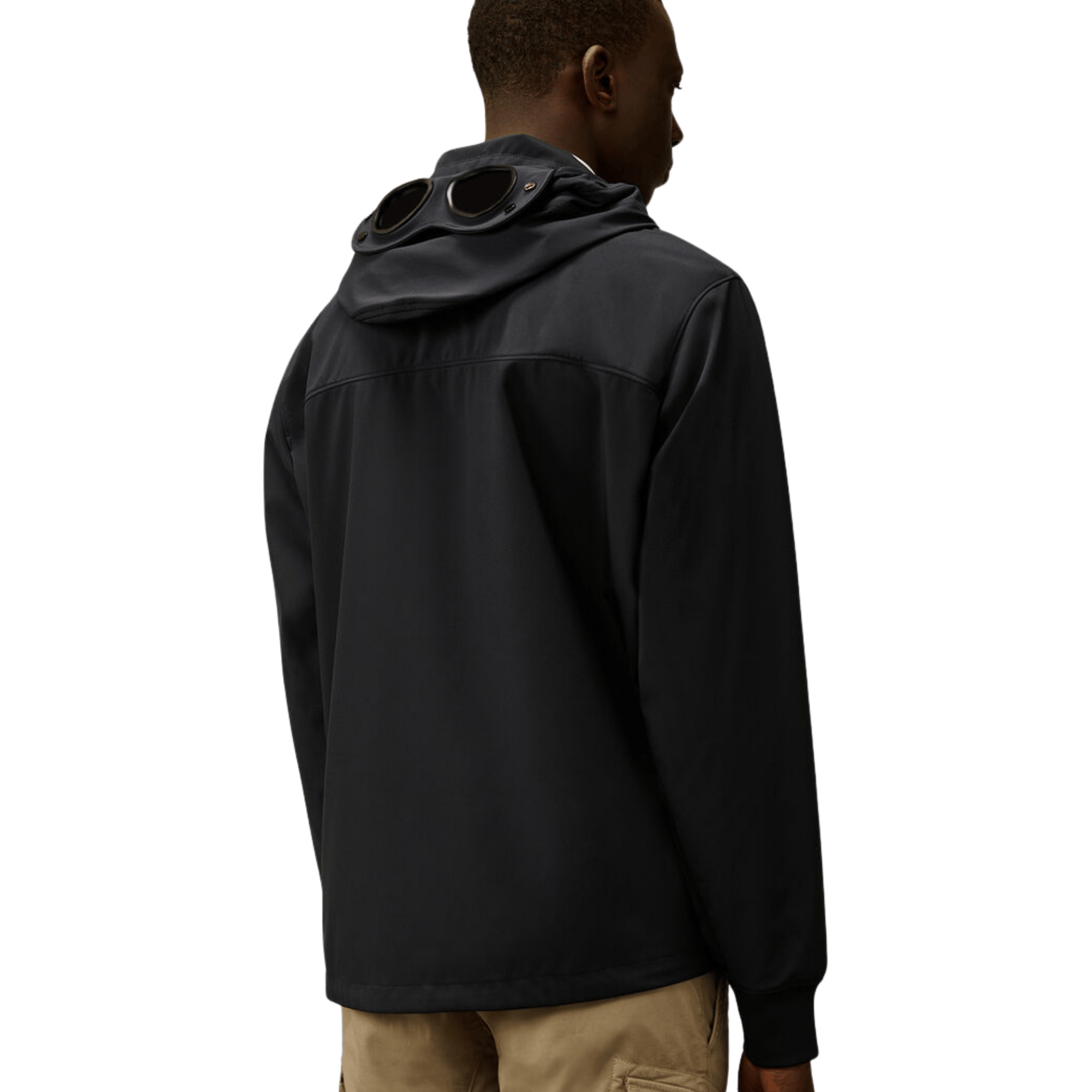CP Company Shell Goggle Jacket - Navy Ironleague