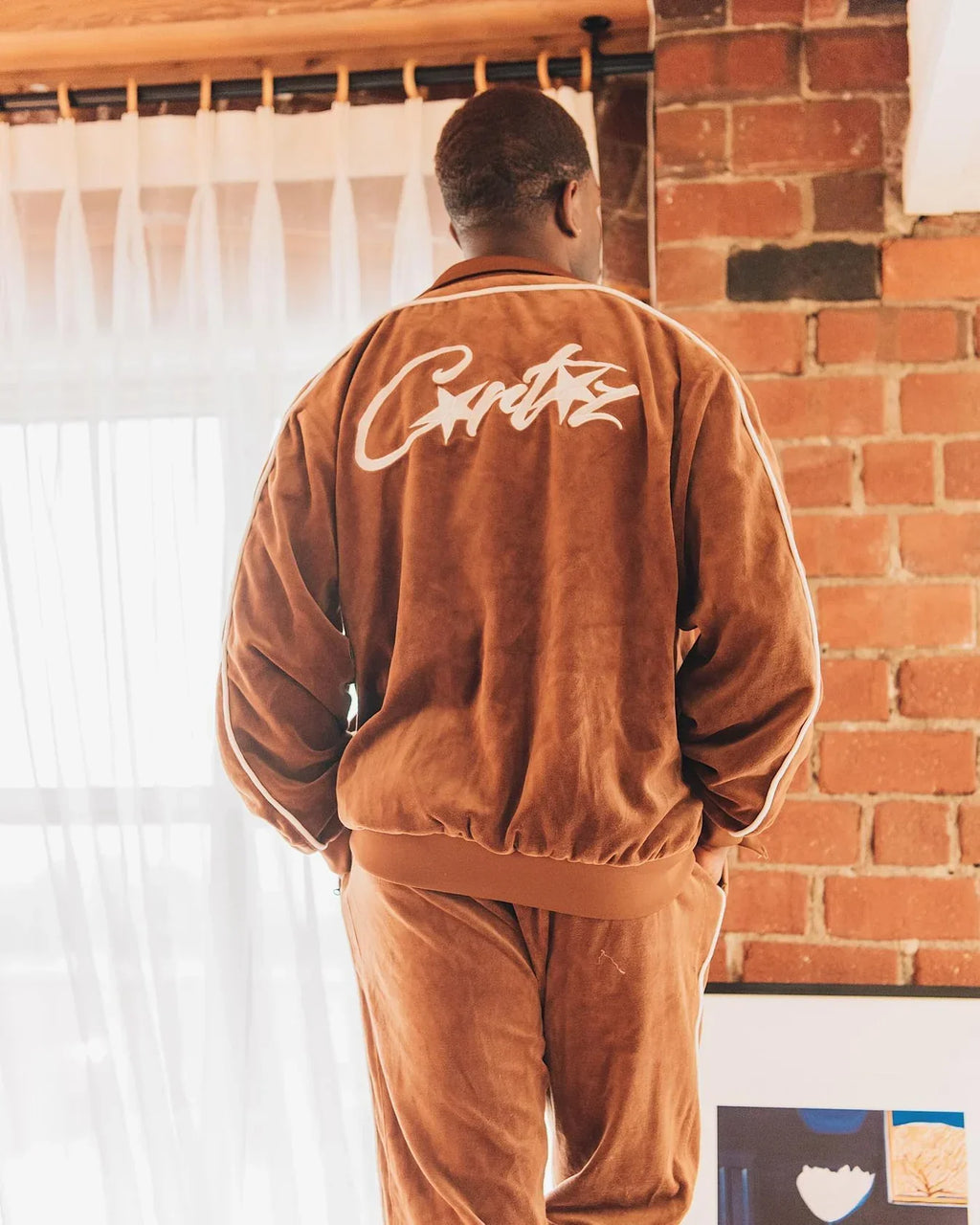 Corteiz Velour Set - Brown Ironleague