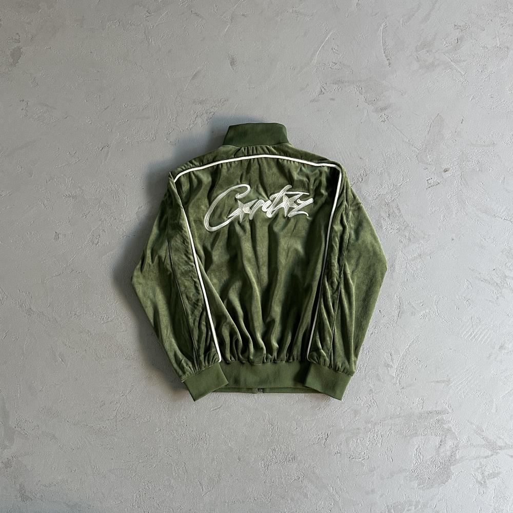 Corteiz Velour Set - Green Ironleague