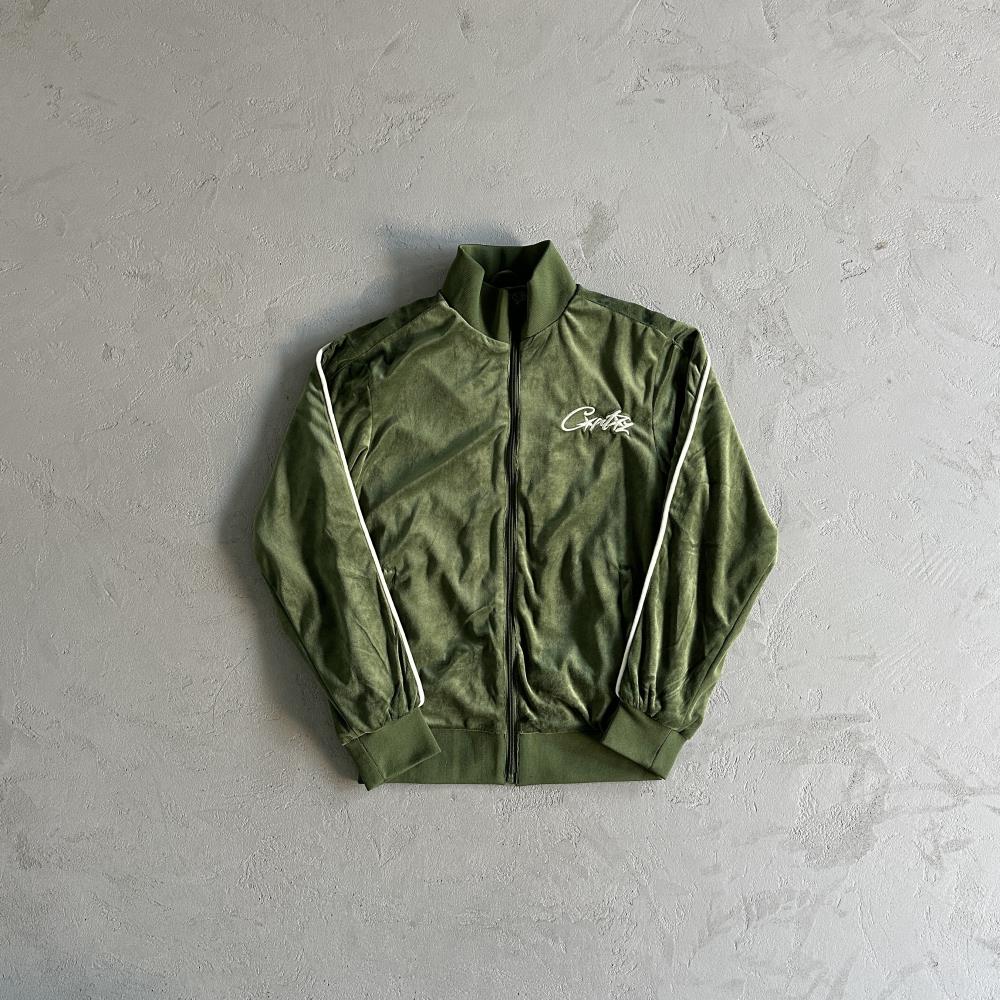 Corteiz Velour Set - Green Ironleague