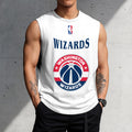 FINAL SALE - NEW CUSTOMIZED NBA28 WWI WASHINGTON WIZARDS TANKTOP & GYM SHIRT