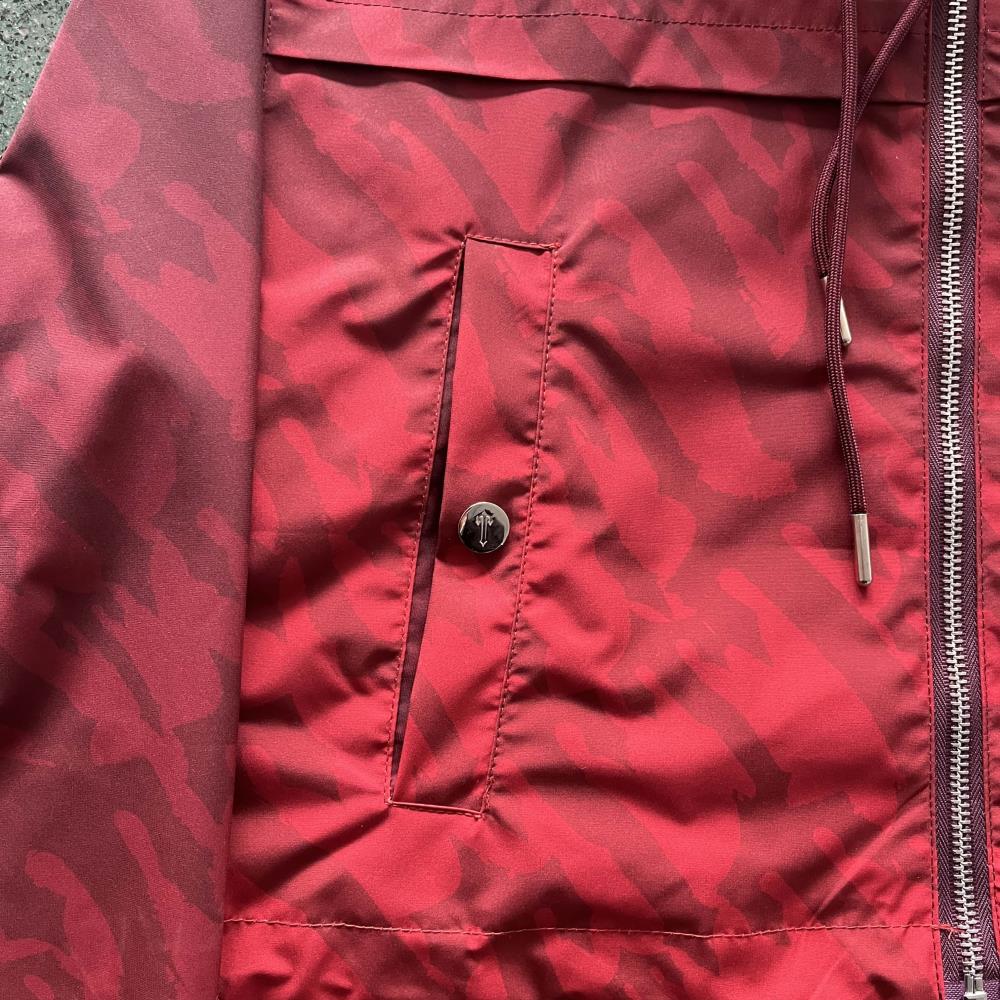 Trapstar Women's Irongate T Windbreaker - Red Ironleague