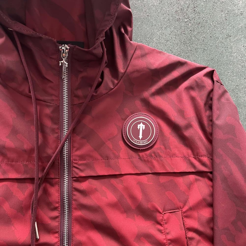Trapstar Women's Irongate T Windbreaker - Red Ironleague