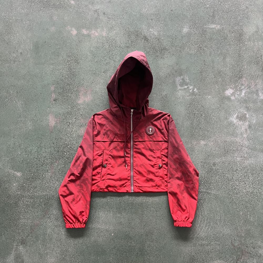 Trapstar Women's Irongate T Windbreaker - Red Ironleague
