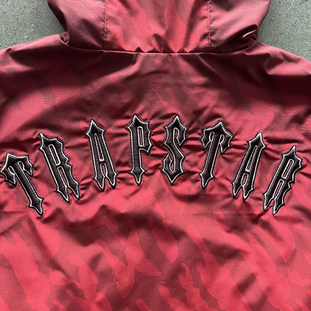 Trapstar Women's Irongate T Windbreaker - Red Ironleague